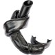 - CORSICA SNORKEL SIL. BLACK/TUBE BLACK