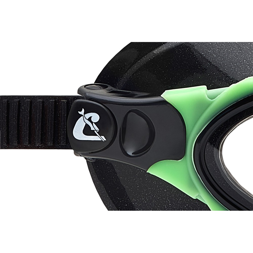 - PLANET GOGGLES SIL BLACK/FRAME LIME BLACK