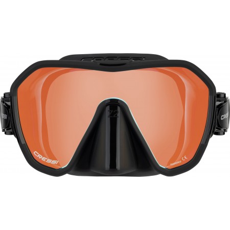 Z2 MASK BLACK/BLACK 380 UV BLUE/ORANGE LENSES