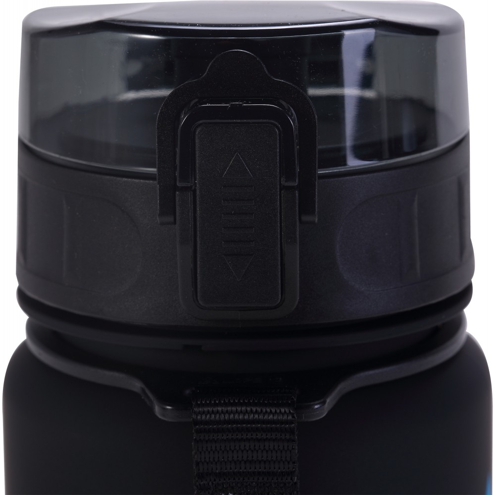 - H2O FROSTED OCTOPUS WATER BOTTLE 600 ml BLACK