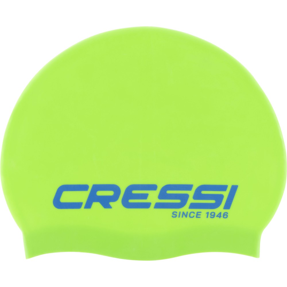 - RICKY JR SWIM CAP LIME/BLUE