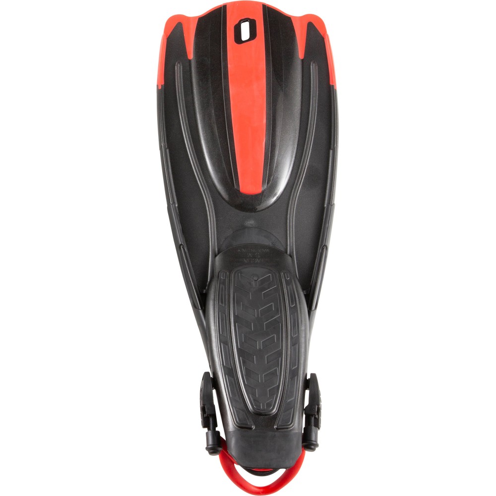 - MAUI FINS DIV-CEN BLACK/RED S/M