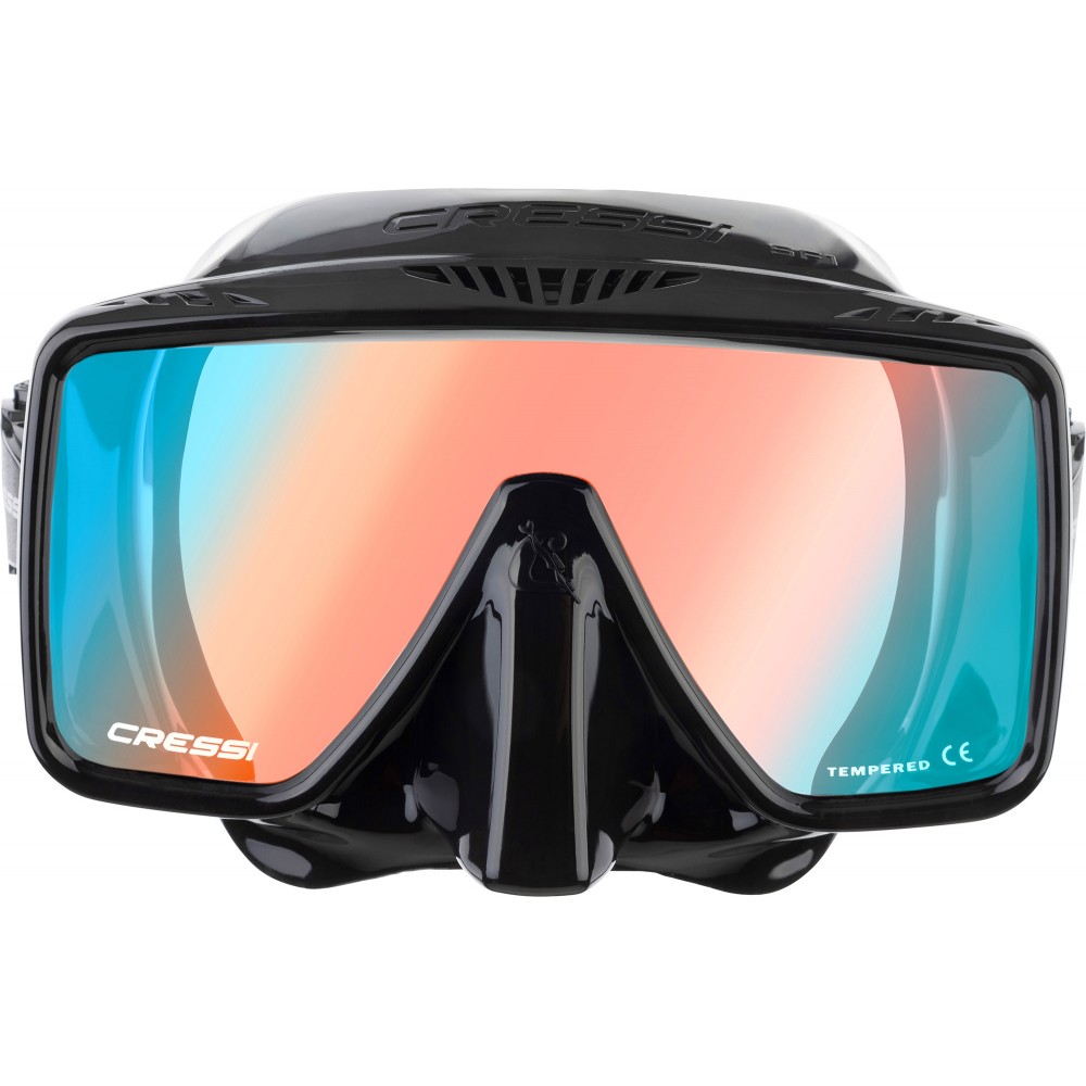 - SF1 MASK BLACK 380 UV BLUE/ORANGE LENSES