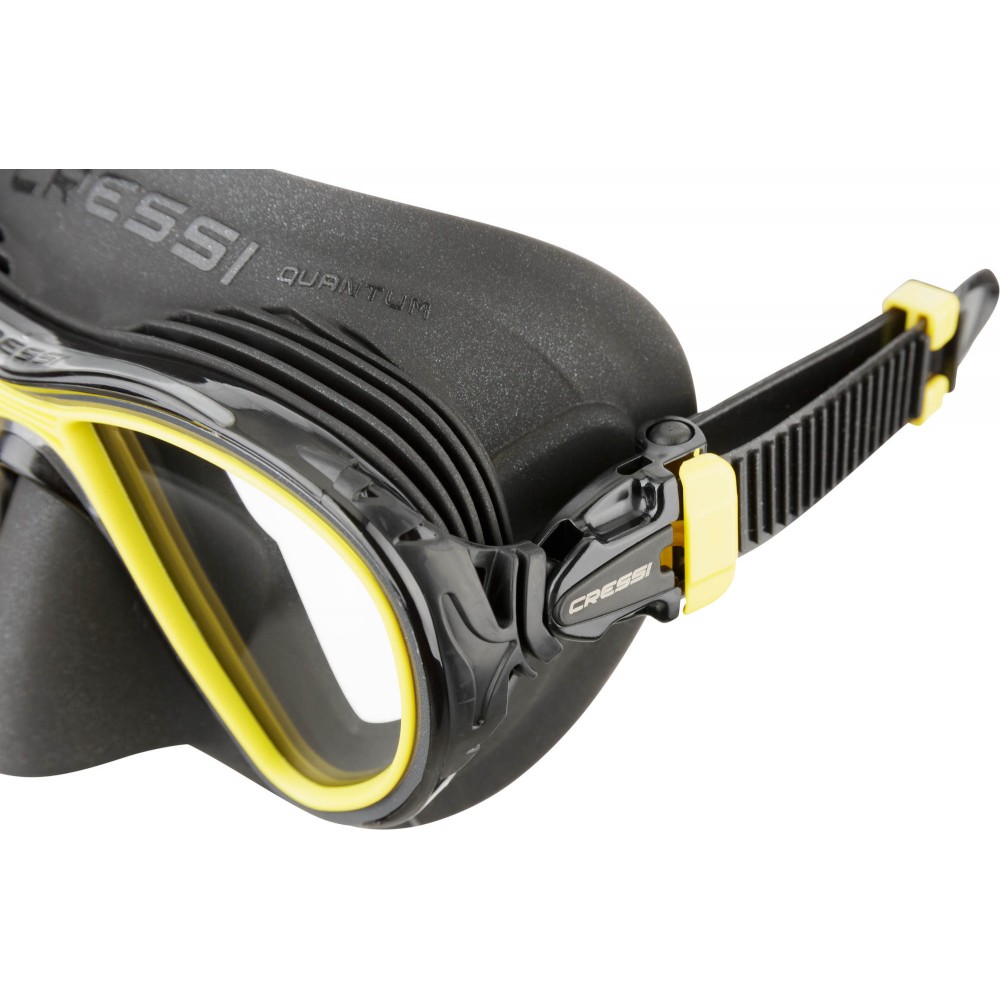 - QUANTUM MASK BLACK/YELLOW