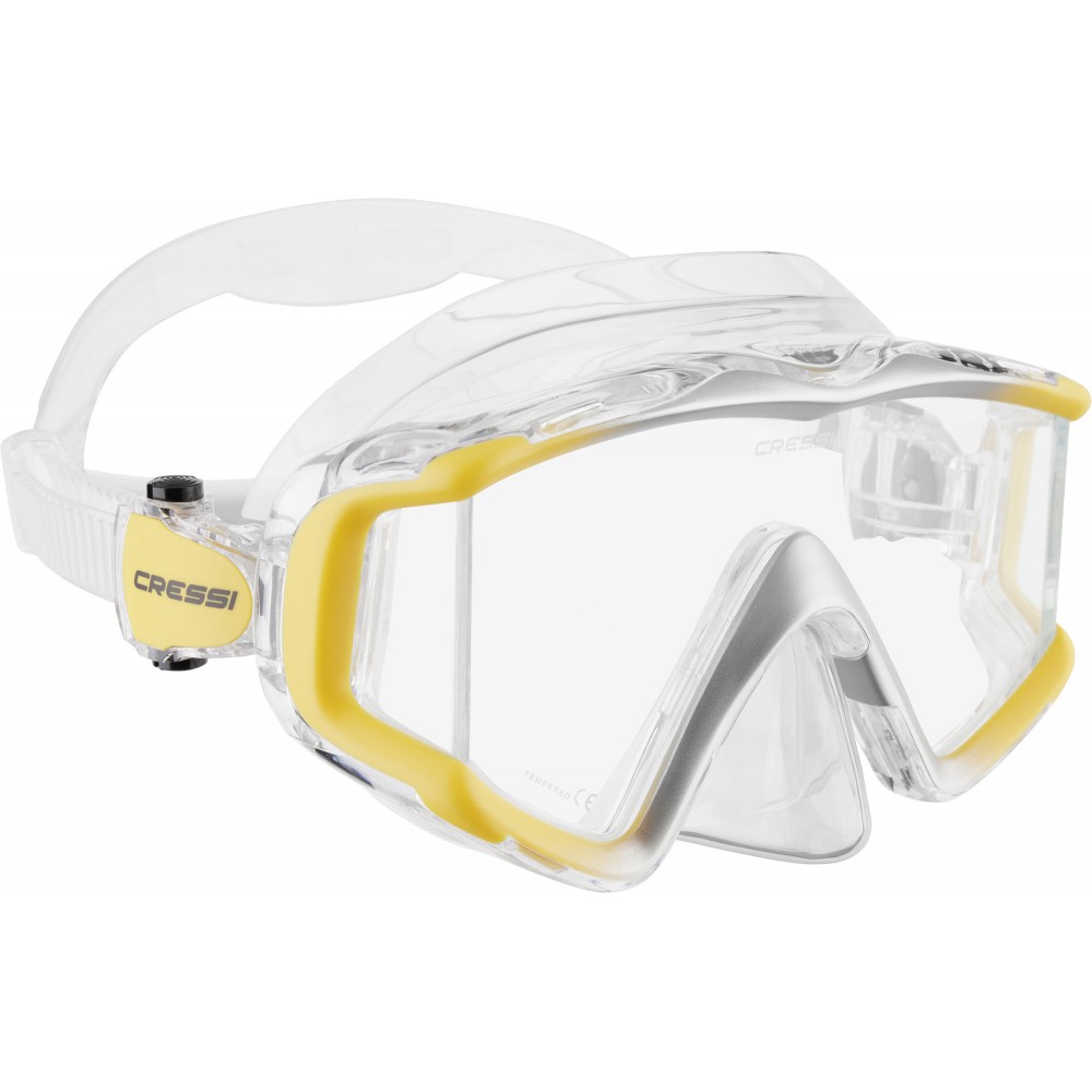 - LIBERTY TRISIDE SPE MASK CLEAR/YELLOW/SILVER