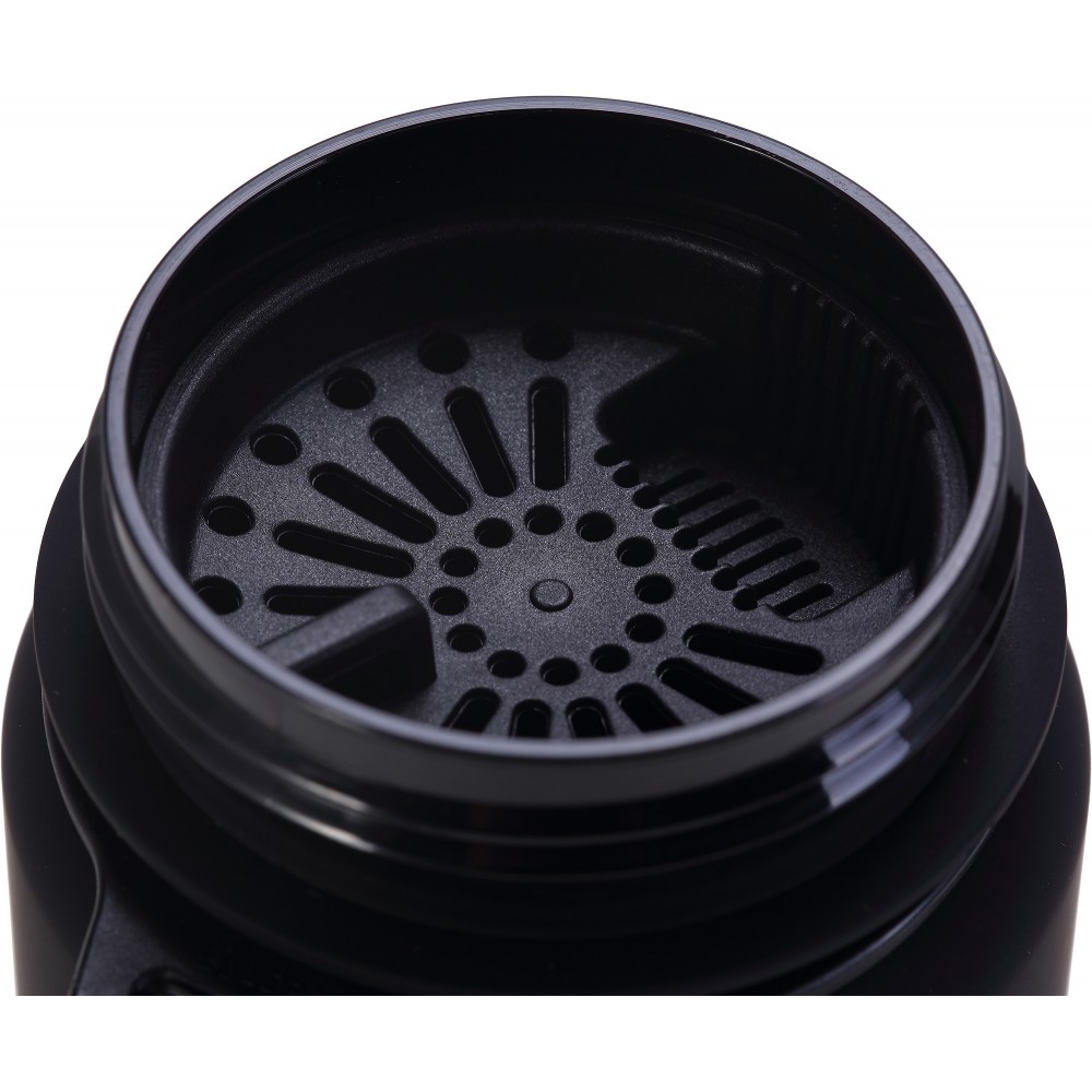 - H2O FROSTED OCTOPUS WATER BOTTLE 600 ml BLACK