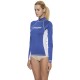 - RASH GUARD LADY LONG/SL BLUE M/3 (40)