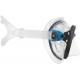 - BIG EYES EVOLUTION MASK SIL CLEAR/FRAME BLUE BLACK