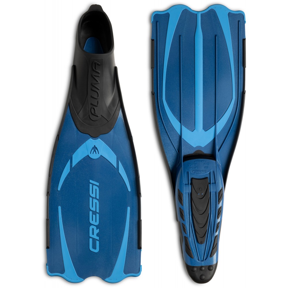 - PLUMA FINS BLUE/AZURE 39/40 (5,5/6,5)