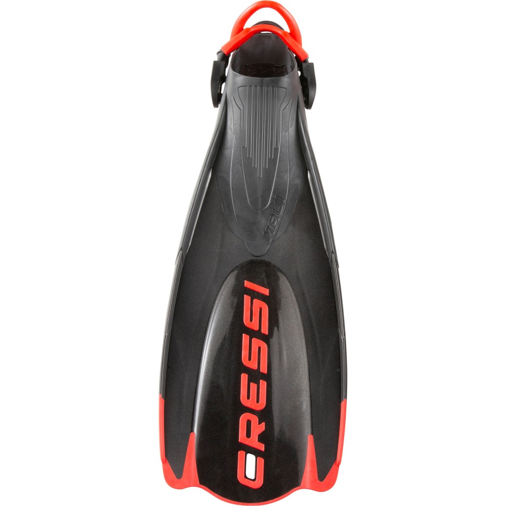 - MAUI FINS DIV-CEN BLACK/RED S/M