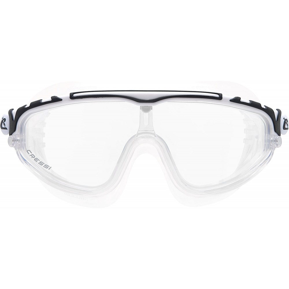 - SKYLIGHT GOGGLES SIL CLEAR/FRAME WHITE BLACK