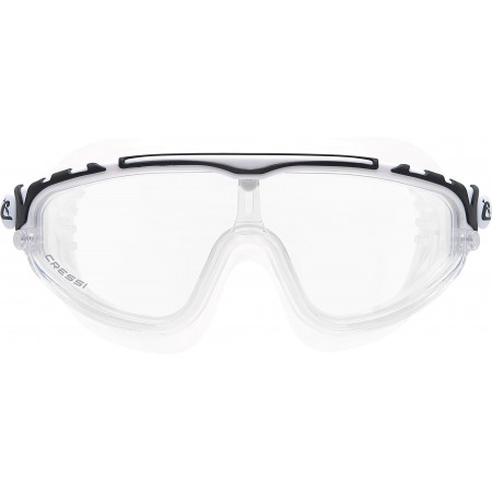 SKYLIGHT GOGGLES SIL CLEAR/FRAME WHITE BLACK
